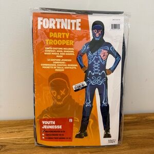 Fortnite Party Trooper Youth M (8-10) Costume